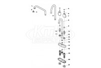 Symmons S-245/S-249 Faucet Parts Breakdown