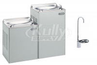 Elkay EWTLA8SFK Stainless Steel Dual Drinking Fountain with Glass Filler