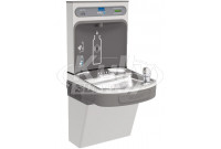 Elkay EZH2O EZS8WSVRSK Stainless Steel Drinking Fountain with Bottle Filler and Vandal-Resistant Bubbler