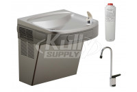 Elkay LZS8LF Filtered Drinking Fountain with Glass Filler