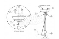 Pedestal Eye/Face Wash