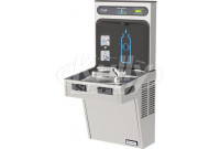 Halsey Taylor HydroBoost HTHB-HACG8SS-NF GreenSpec Stainless Steel Drinking Fountain with Bottle Filler