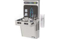 Halsey Taylor HydroBoost HTHB-HACG8SS-WF GreenSpec Filtered Stainless Steel Drinking Fountain with Bottle Filler
