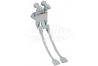 Elkay LK398C Wall Mounted Double Pedal Foot Valve