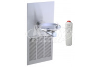 Elkay LRPB8K Filtered In-Wall Drinking Fountain