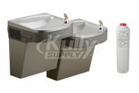 Elkay LZSTL8LC Filtered Dual Drinking Fountain