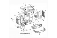 Oasis PG8AC Single-Station Drinking Fountain Parts Breakdown