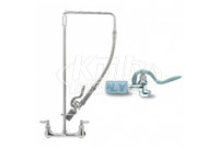 T&S Brass Overhead Swivel-Arm Low-Flow Pre-Rinse Parts Breakdown