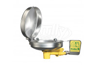 Bradley S19-220DCPT Eyewash (with Wall Bracket, Tailpiece, Trap, and Hinged Dust Cover)