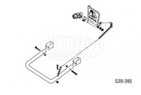 Bradley S39-395 Eyewash Foot Control Assembly