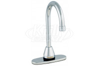 Bradley S53-325 Aerada 1200 Series CS Battery Operated Gooseneck Faucet