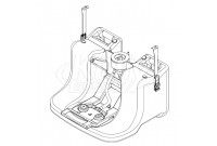 Bradley S65-335 Portable Pedestal Base