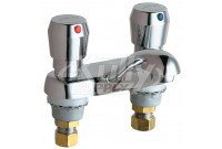 Chicago 802-665ABCP E-Cast Lavatory Metering Faucet