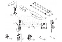 Zurn Z6953-XL-CV Camaya Faucet Parts Breakdown