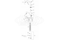 Zurn Z82200-CP4 Parts Breakdown