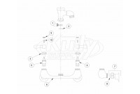 Zurn Z842 Vacuum Breaker Faucet Parts Breakdown 