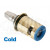 Chicago 1-099XKJKNF Quaturn Ceramic Cold Cartridge (Short) (Discontinued)