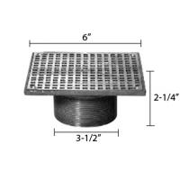 Square Floor Drain Strainers