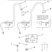 EBF-550 Parts Breakdowns