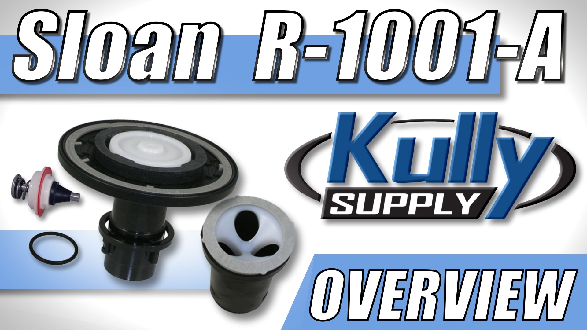 Overview Video: Sloan (R-1001-A) Regal Toilet Rebuild Kit 4.5 GPF