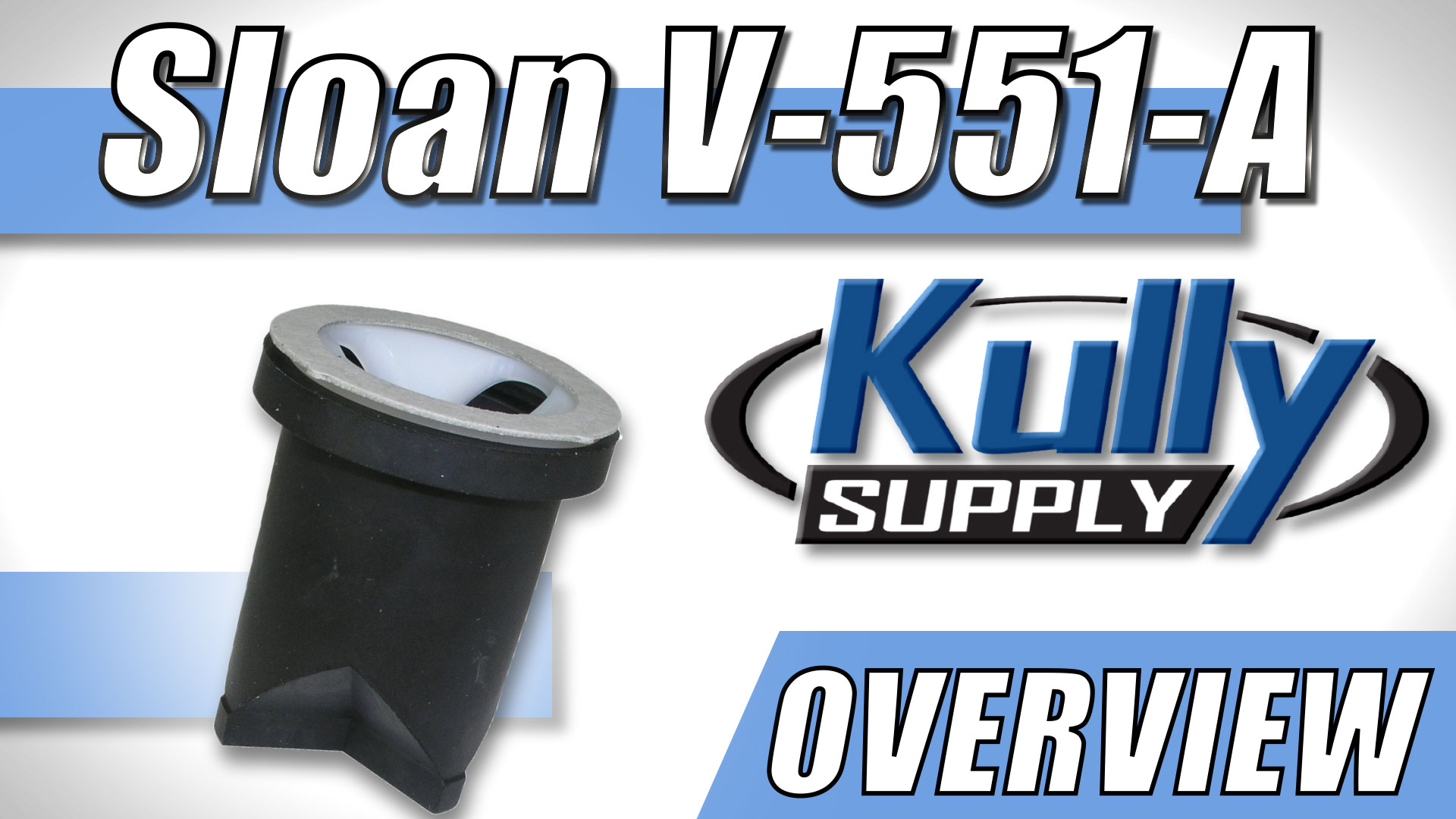 Overview Video: Sloan Vacuum Breaker Repair Kit (V-551-A)