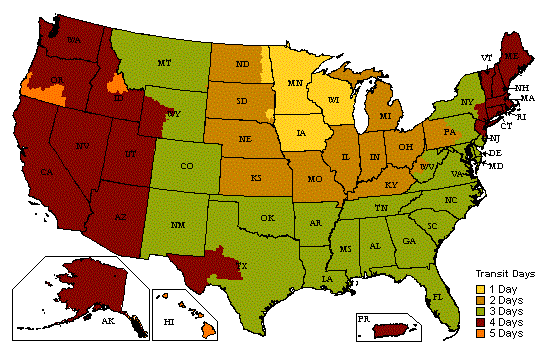 Shipping Map